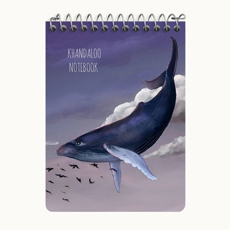 دفتر یادداشت 50 برگ خندالو طرح وال کد N8046