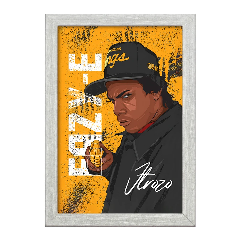 تابلو خندالو طرح ایزی ای (Eazy-E) کد F4636