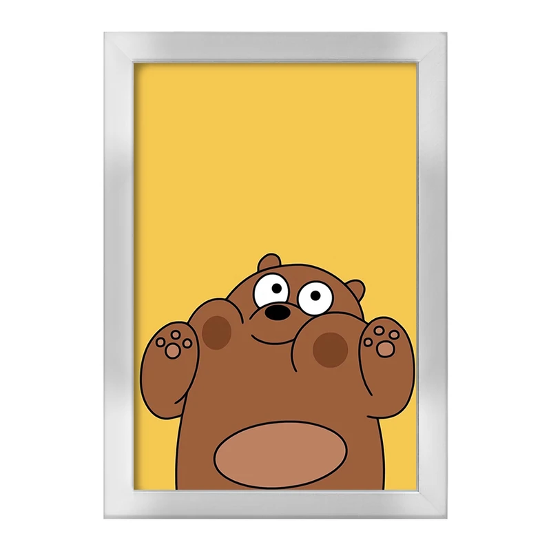 تابلو خندالو طرح انیمیشن سه خرس کله پوک کد 27632