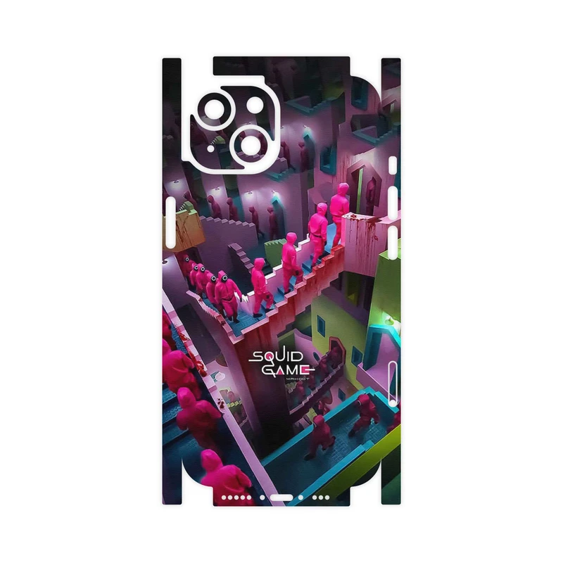 برچسب پوششی ماهوت مدل Squid Game-FullSkin مناسب برای گوشی موبایل اپل iPhone 14