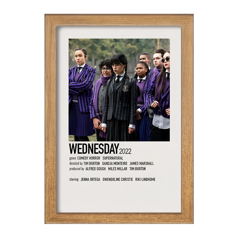 تابلو خندالو طرح ونزدی (Wednesday) کد F13133