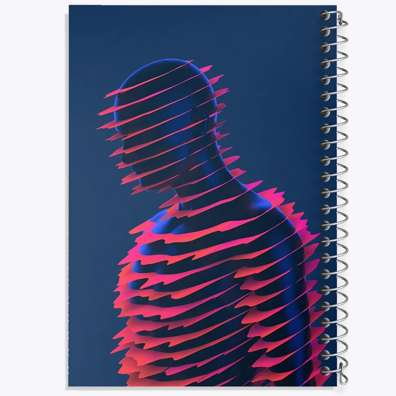 دفتر ژورنال نویسی 50 برگ خندالو مدل نقطه ای طرح مفهومی کد F10654