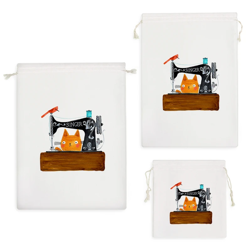 نظم دهنده خندالو مدل گربه خیاط کد H1912 مجموعه 3 عددی