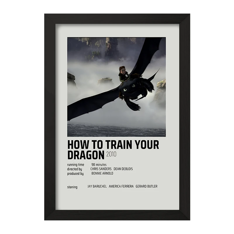 تابلو خندالو طرح چگونه اژدهای خود را تربیت کنیم کد F13183