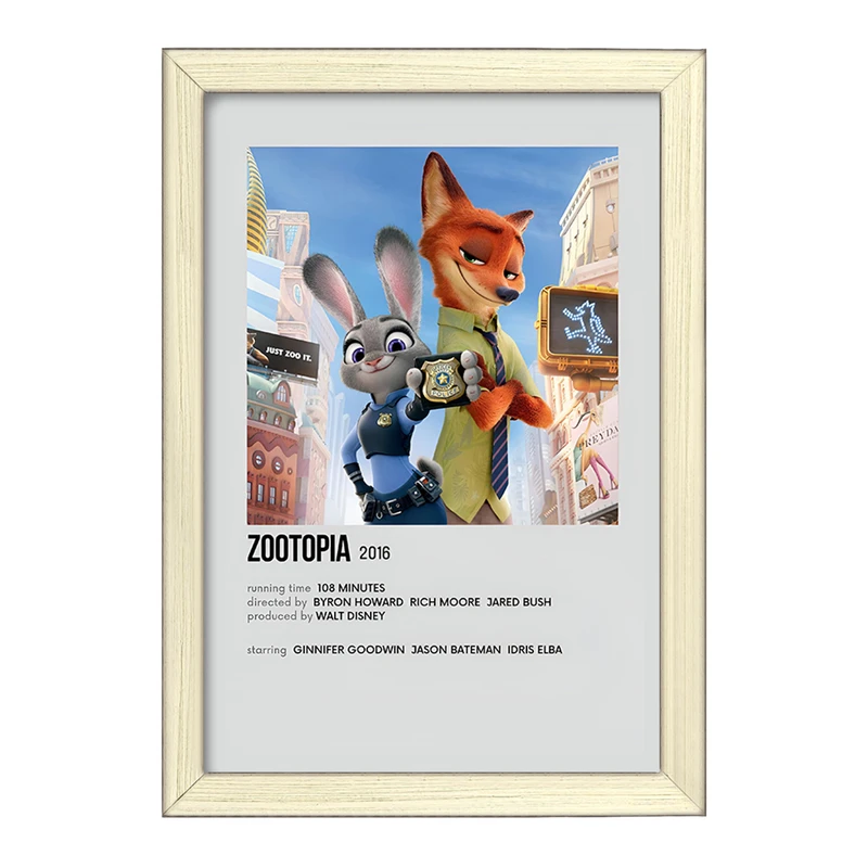 تابلو خندالو طرح زوتوپیا (Zootopia) کد F13268