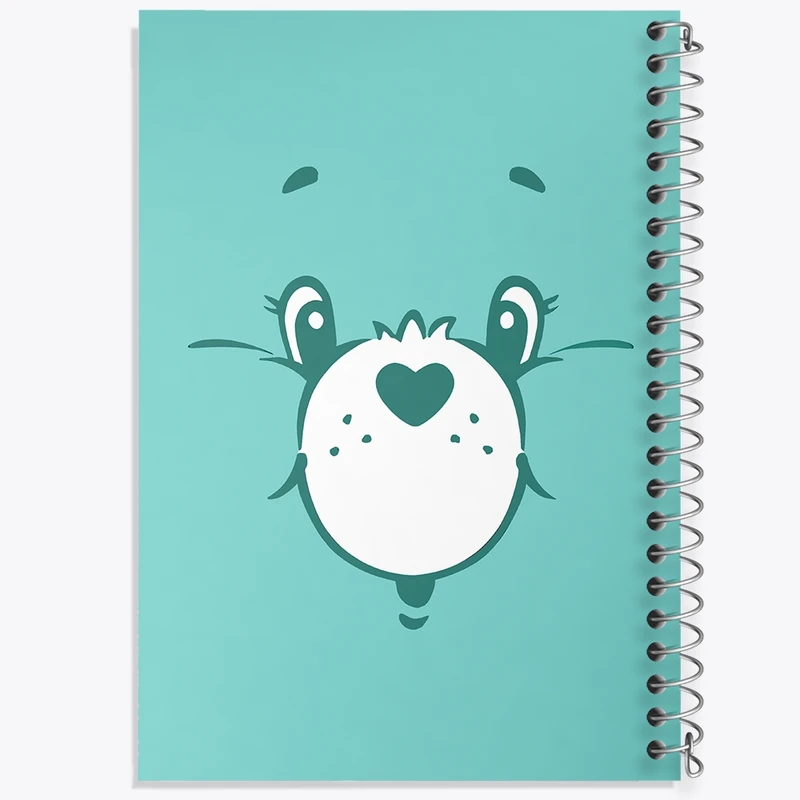 دفتر طراحی 50 برگ خندالو طرح خرس مهربون کد N7072