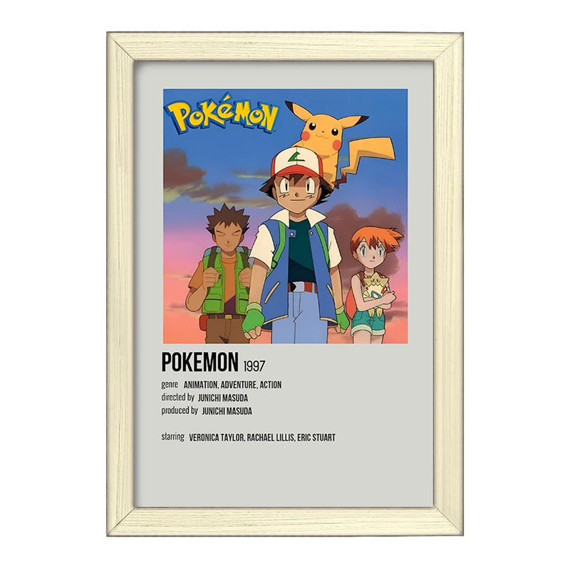 تابلو خندالو طرح انیمه پوکمون (pokemon) کد F13181