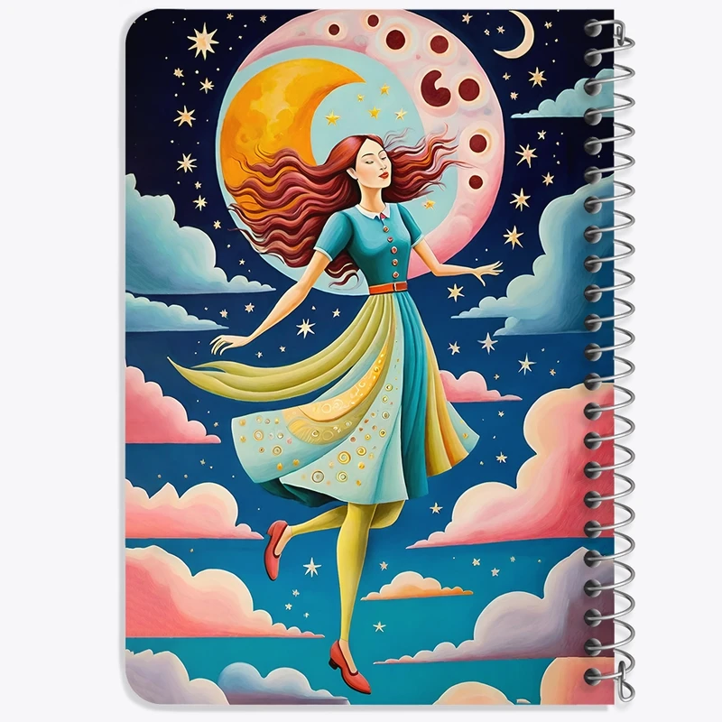 دفتر یادداشت 50 برگ خندالو طرح دخترانه کد F5134