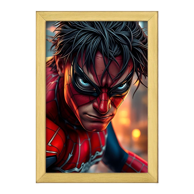 تابلو خندالو طرح مرد عنکبوتی کد F12724