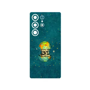 MAHOOT Collage of Earth Face Cover Sticker for Samsung Galaxy S25 Ultra