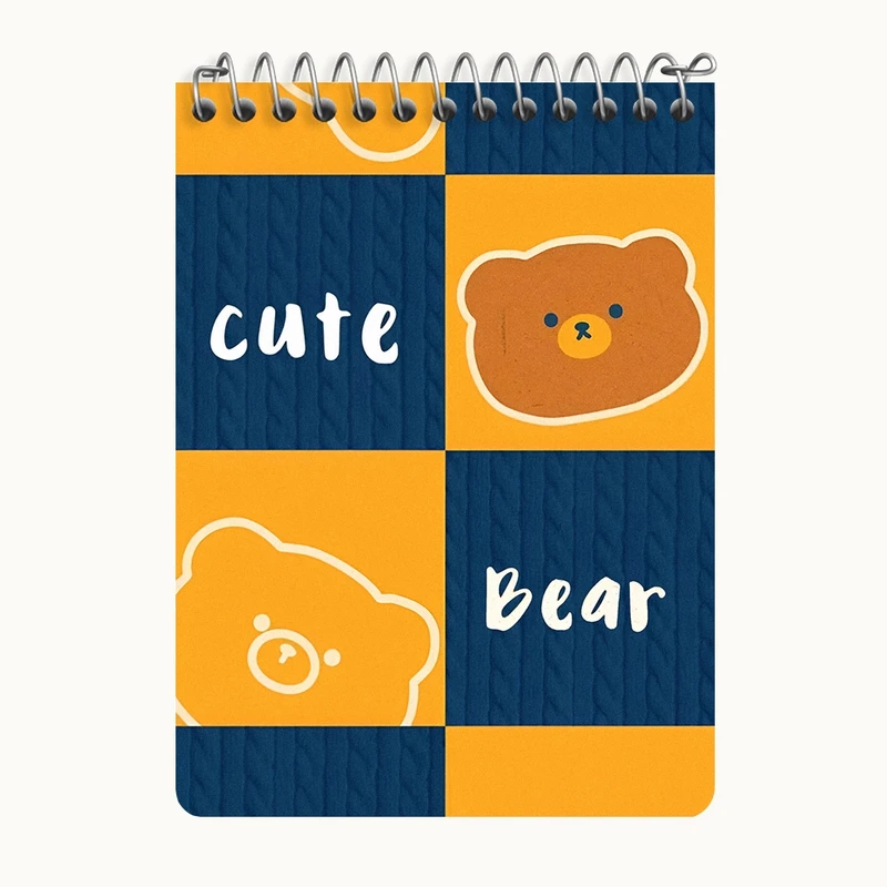 دفتر یادداشت 50 برگ خندالو طرح خرس بامزه کد N9441