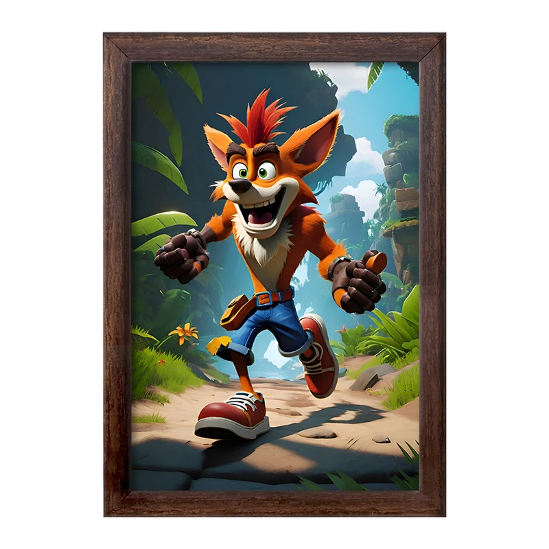 تابلو خندالو طرح کراش باندیکوت (Crash Bandicoot) کد F11711