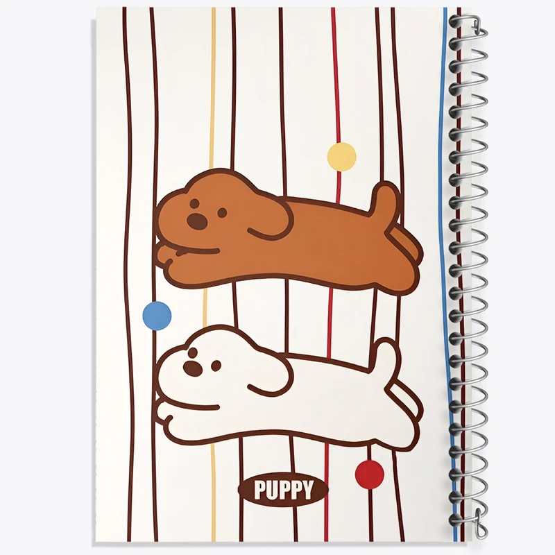 دفتر لیست خرید 50 برگ خندالو طرح سگ های بازیگوش کد N9434