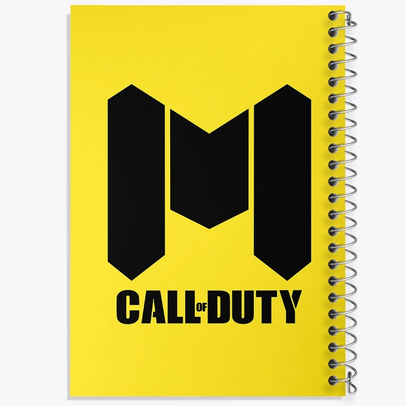 دفتر طراحی 50 برگ خندالو طرح Call Of Duty  کد 3850