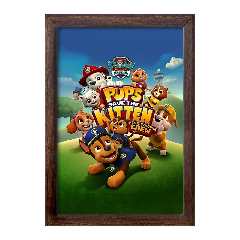 تابلو خندالو طرح سگ های نگهبان کد F11021