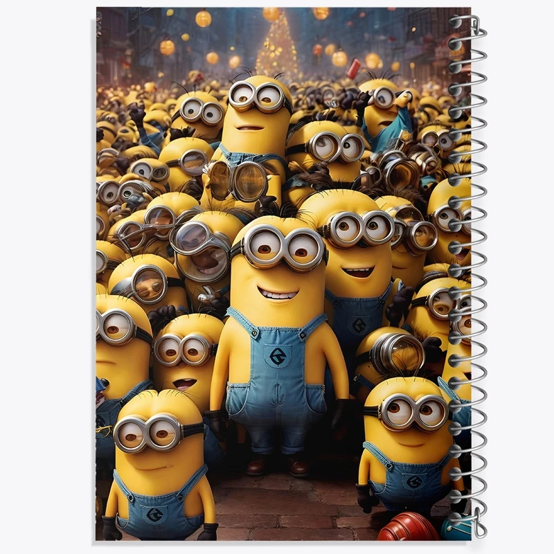 دفتر طراحی 50 برگ خندالو طرح مینیون ها (Minions) کد N3251