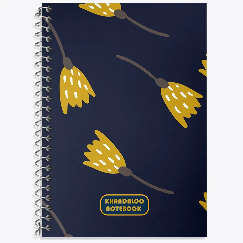 دفتر لغت 50 برگ خندالو طرح پترن گل گلی کد N6094