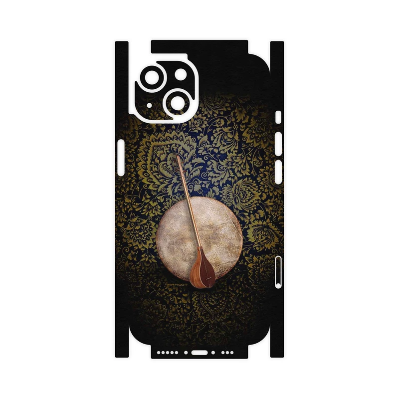 برچسب پوششی ماهوت مدل Setar_Daf_Instruments-FullSkin مناسب برای گوشی موبایل اپل iPhone 14