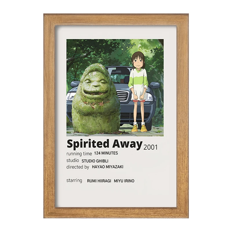 تابلو خندالو طرح انیمه شهر اشباح (Spirited Away) کد F13201