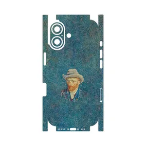 MAHOOT Self portrait with a gray felt hat-FullSkin Cover Sticker for Apple iPhone 17