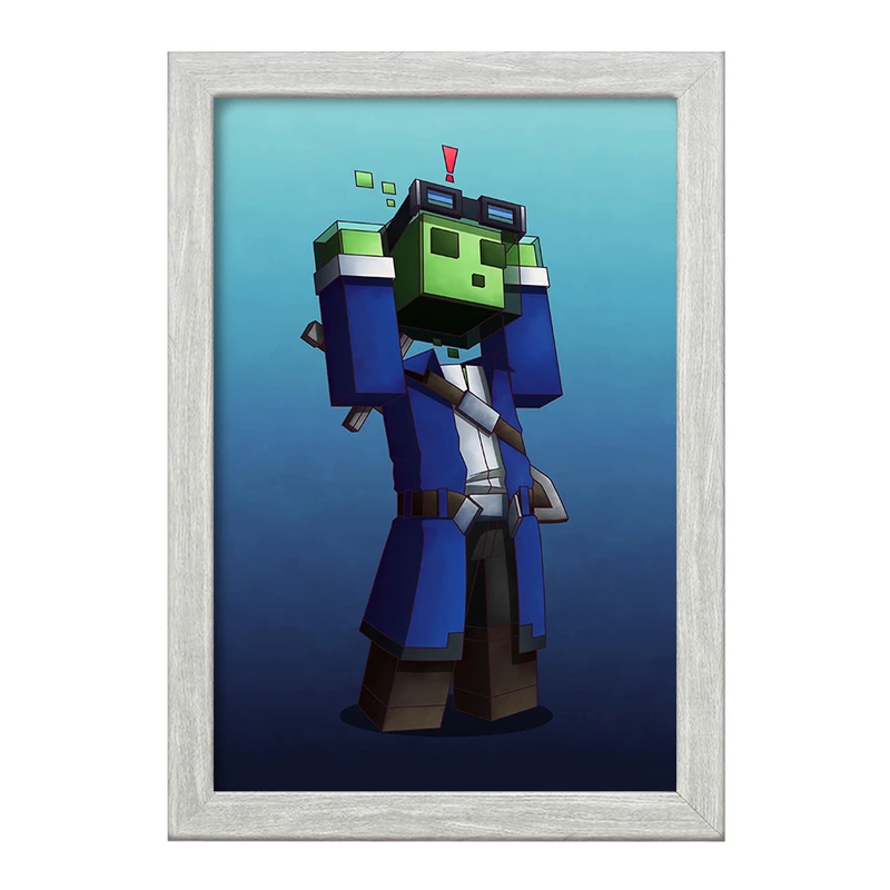 تابلو خندالو طرح ماینکرافت (Minecraft) کد F14097