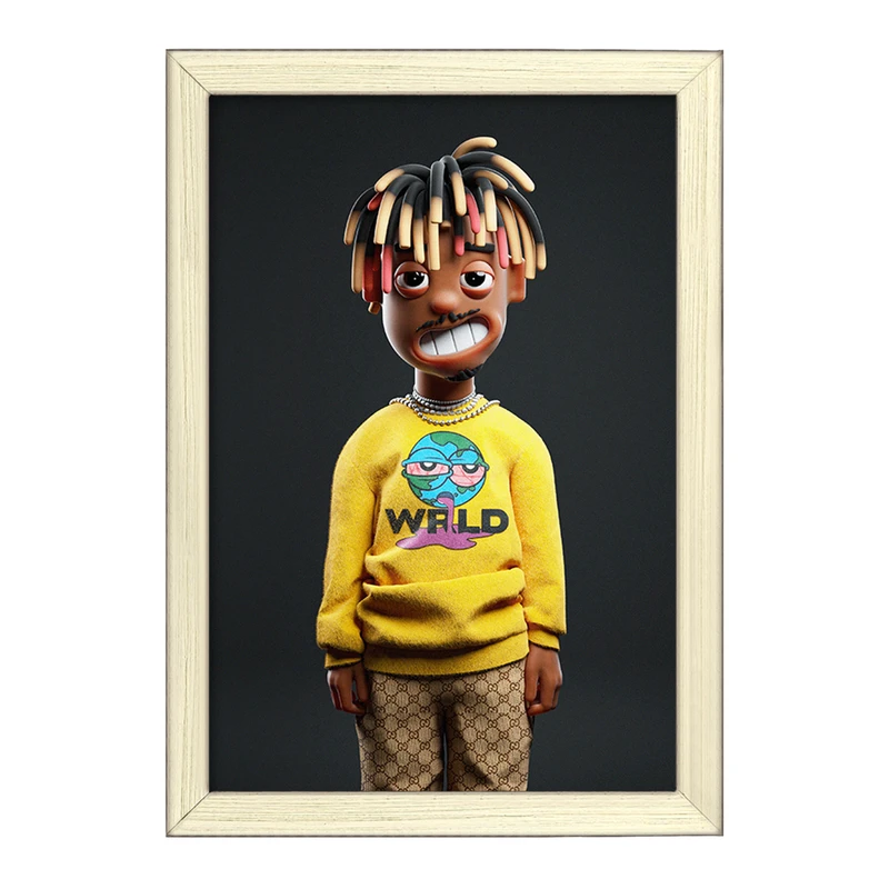 تابلو خندالو طرح جوس ورلد (Juice WRLD) کد F105