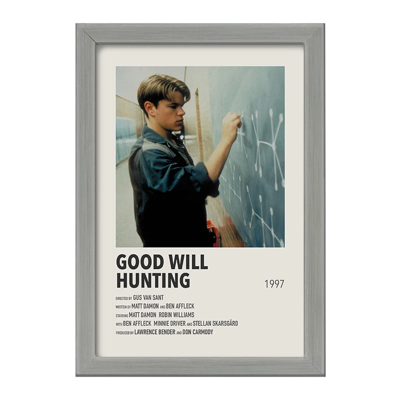تابلو خندالو طرح ویل هانتینگ نابغه (Good Will Hunting) کد F13351