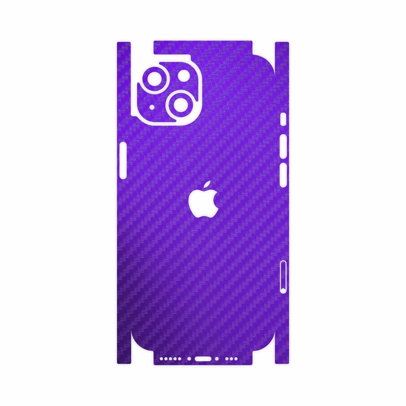 برچسب پوششی ماهوت مدل Purple-Fiber-FullSkin مناسب برای گوشی موبایل اپل iPhone 14