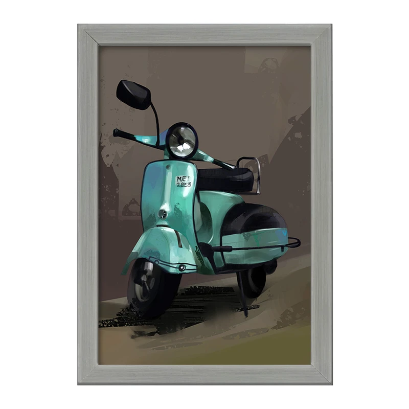 تابلو خندالو طرح موتور سیکلت (Motorcycle) کد F1268