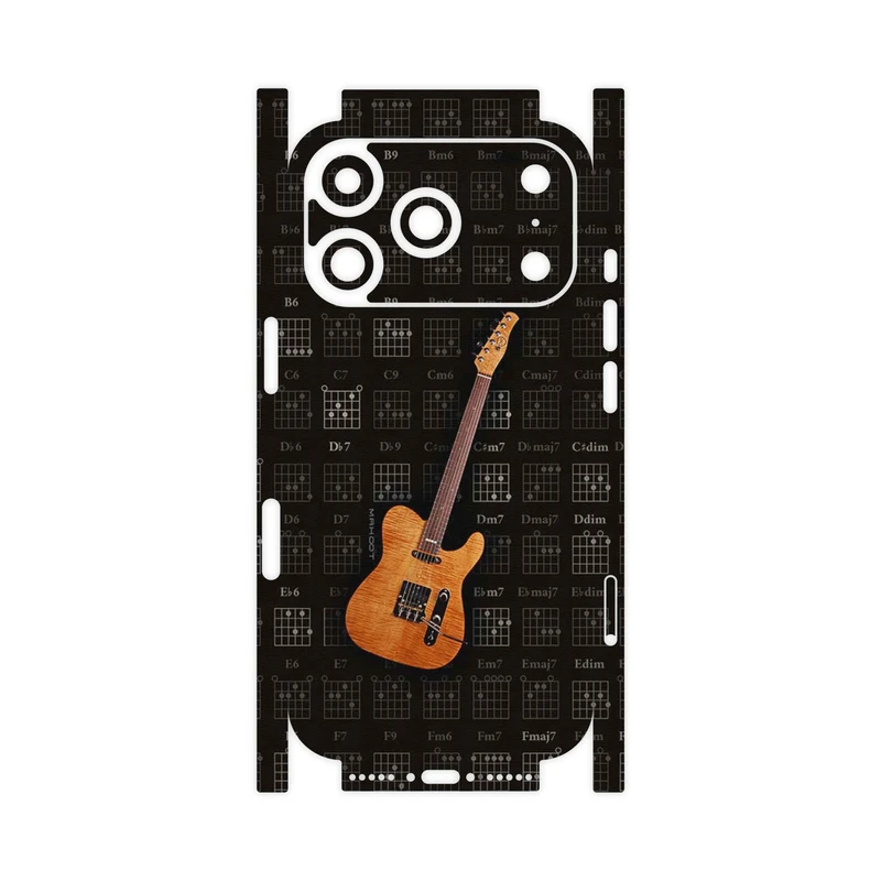 برچسب پوششی ماهوت مدل Guitar_Instrument-FullSkin مناسب برای گوشی موبایل اپل iPhone 17 Pro