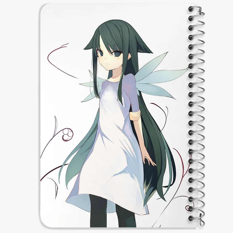 دفتر یادداشت 50 برگ خندالو طرح بازی آواز سایا (Saya no Uta) کد 35322