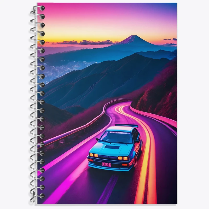 دفتر نت موسیقی 50 برگ خندالو طرح ماشین اسپرت کد F8907