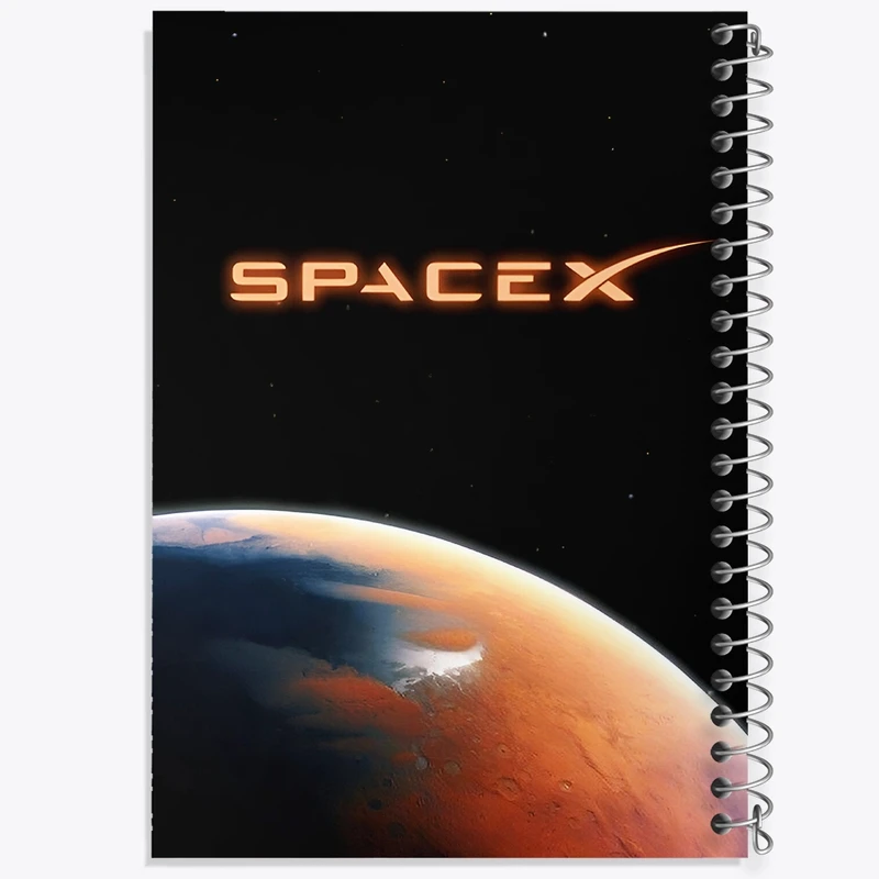 دفتر طراحی 50 برگ خندالو طرح فضایی کد F4592