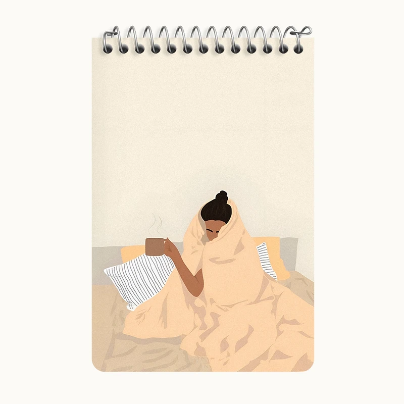 دفتر یادداشت 50 برگ خندالو طرح دخترانه کد F10490