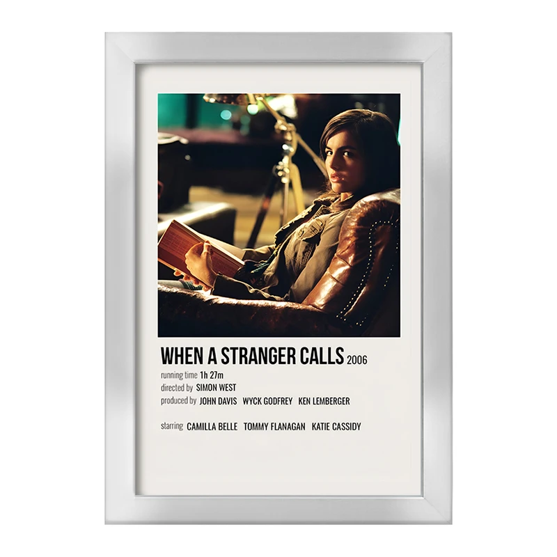 تابلو خندالو طرح When A Stranger Calls کد F13011