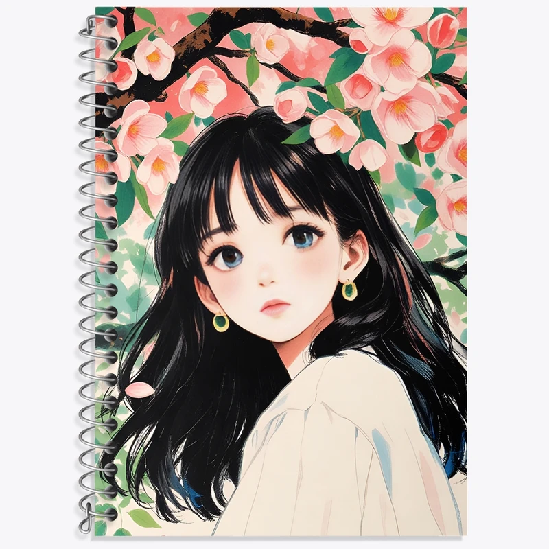 دفتر لغت 50 برگ خندالو طرح دخترانه کد N7763