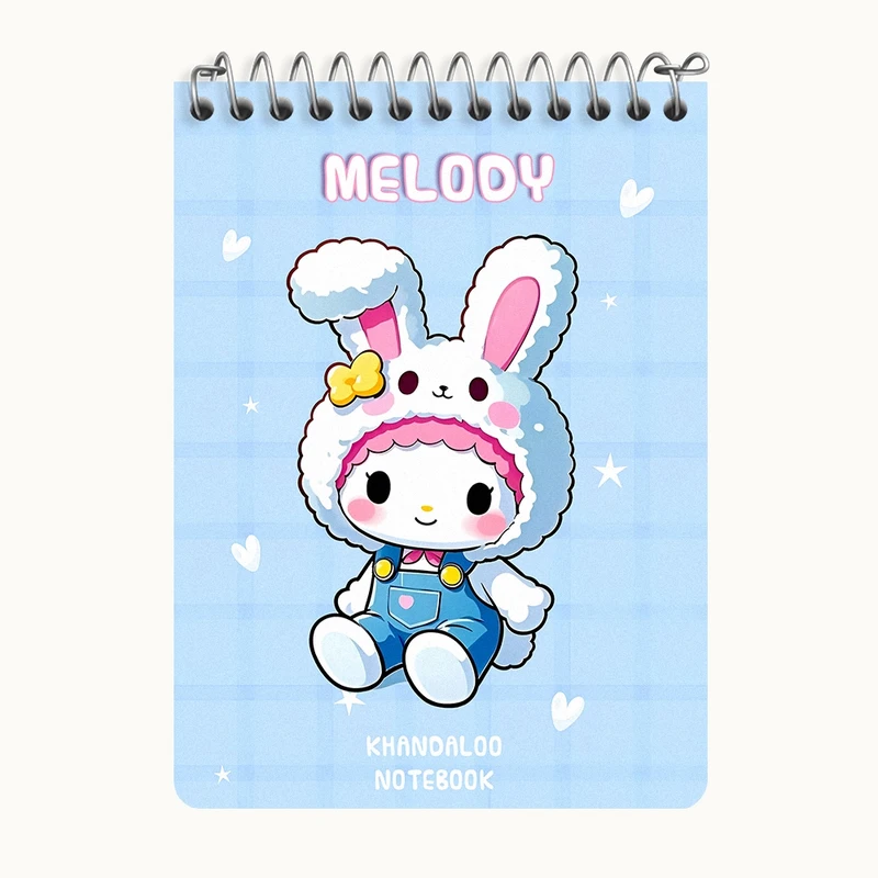 دفتر یادداشت 50 برگ خندالو طرح مای ملودی (My Melody) کد N9012