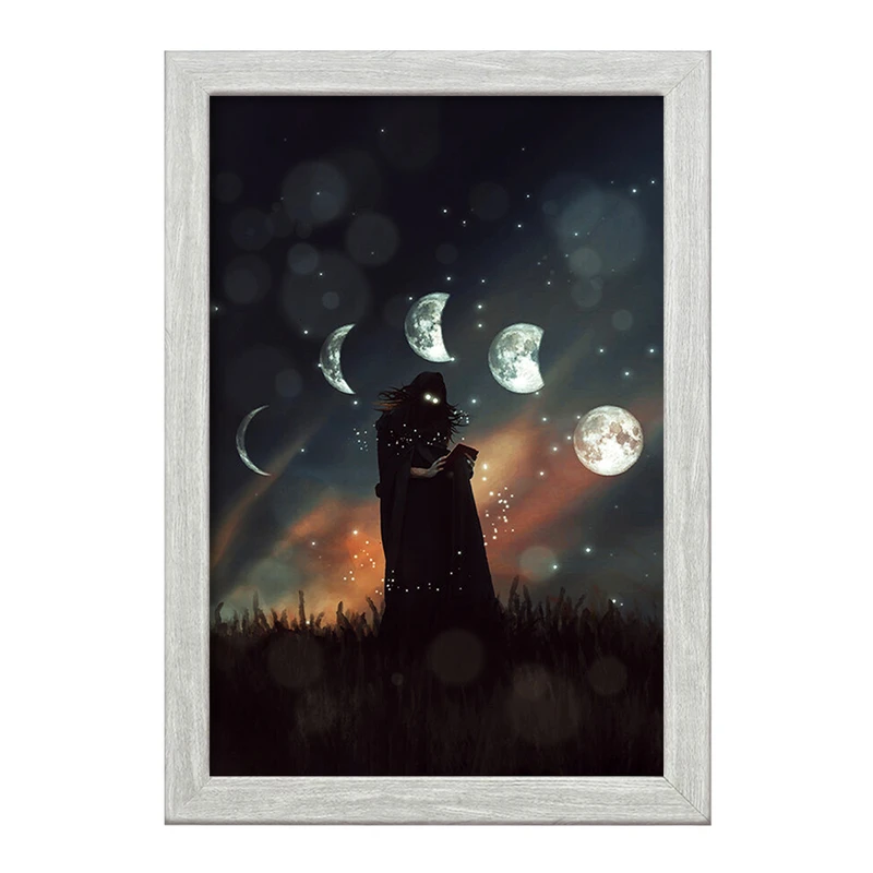 تابلو خندالو طرح ماه (Moon) کد F1067