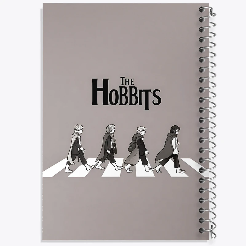 دفتر نقاشی 50 برگ خندالو طرح هابیت (The Hobbit) کد F4468