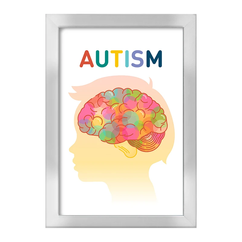 تابلو خندالو طرح اتیسم Autism کد 26717