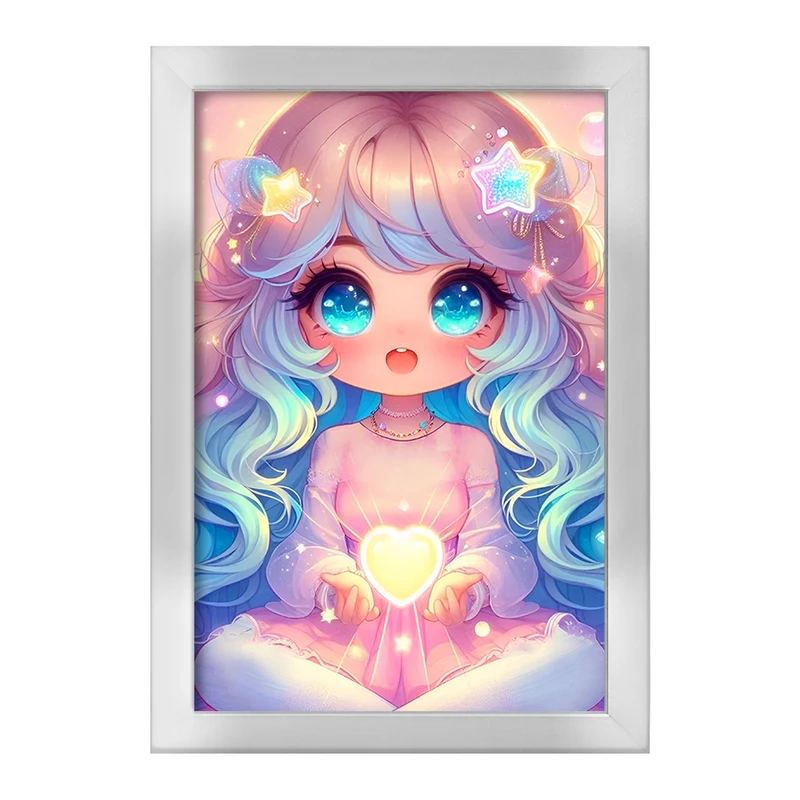 تابلو خندالو طرح دخترانه کیوت کد F6051