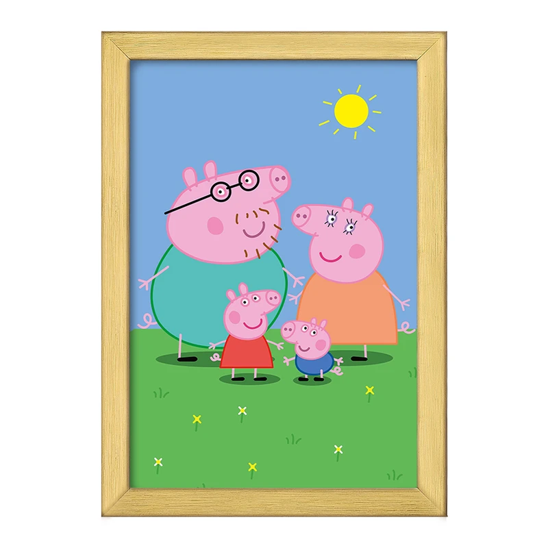 تابلو خندالو طرح انیمیشن پپا پیگ Peppa pig  کد 22070