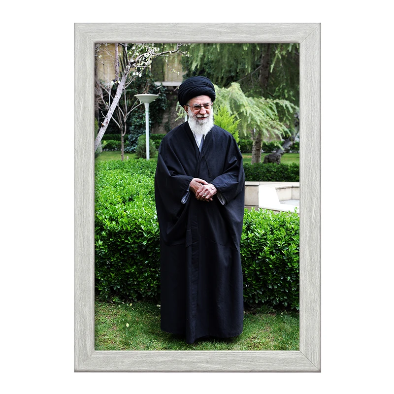 تابلو خندالو طرح تصویر رهبر  کد 2564