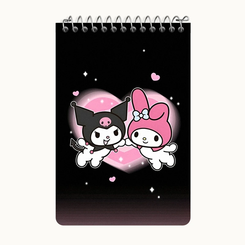 دفتر یادداشت 50 برگ خندالو طرح کورومی و مای ملودی کد F3749