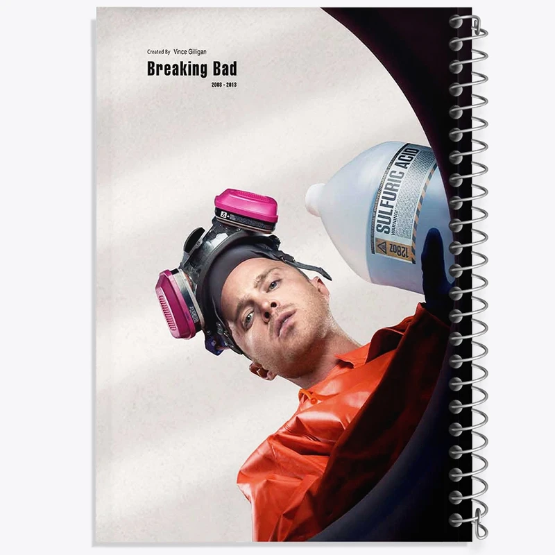 دفتر لیست خرید 50 برگ خندالو طرح بریکینگ بد (Breaking Bad) کد F11940