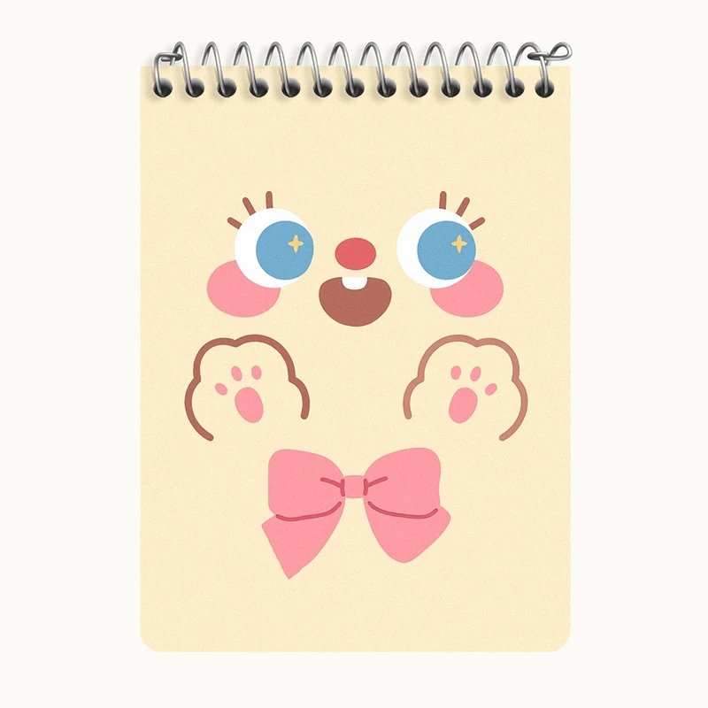 دفتر یادداشت 50 برگ خندالو طرح خرگوش بامزه کد N7113