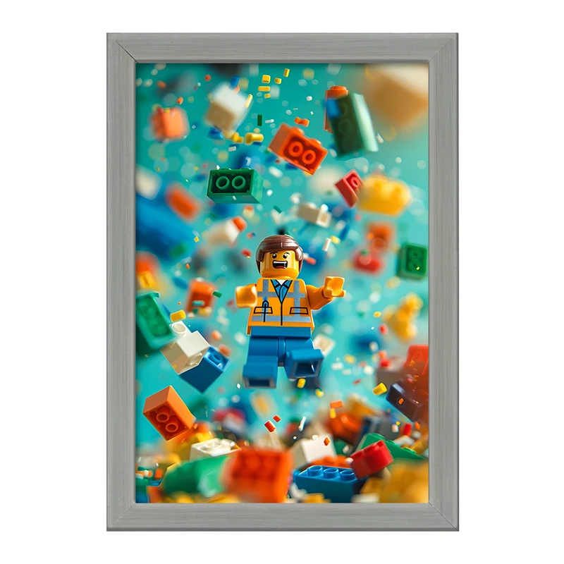 تابلو خندالو طرح لگو (Lego) کد F4226