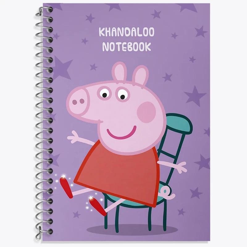 دفتر نت موسیقی 50 برگ خندالو طرح انیمیشن پپا پیگ (Peppa Pig) کد N9278