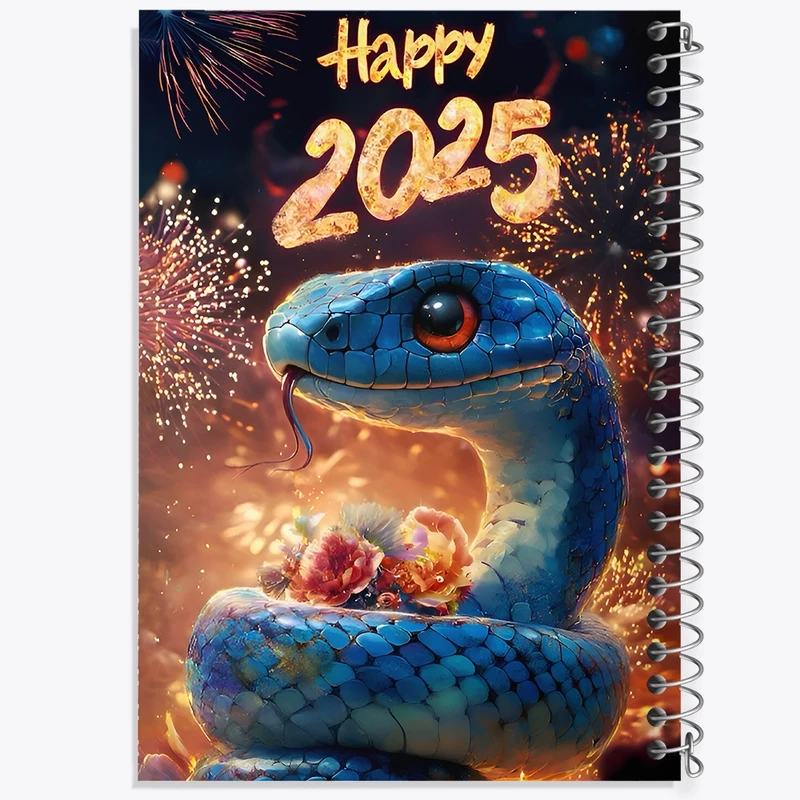 دفتر طراحی 50 برگ خندالو طرح سال 2025 کد F9939