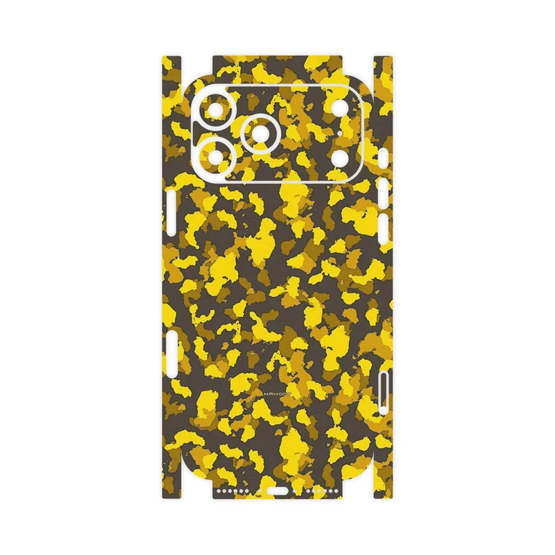 برچسب پوششی ماهوت مدل Yellow Infantry Army-FullSkin مناسب برای گوشی موبایل اپل iPhone 17 Pro Max